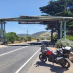 Our Suzuki V-Strom 1000 at the entrance to the Great Ocean Road - thanks to Ephraim for the photo!