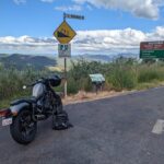 Our Honda CMX500 Rebel at the Border Crossing Lookout on Nerang Murwillumbah Road, just south of Natural Bridge in the Numinbah Valley. Thanks to Geoff for the photo!