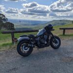 Our Honda CMX500 Rebel on Mount Tamborine. Thanks to Geoff for the photos!